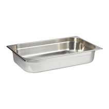 Quattro 1/1 Gastronorm Pan 100mm Deep. Stainless Steel -