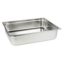 Quattro 2/1 Gastronorm Pan 150mm Deep Stainless Steel