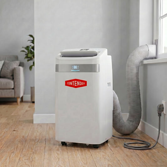 Contender Commercial 14000btu Low Noise Portable Air Conditioning Unit - Window Kit Included
