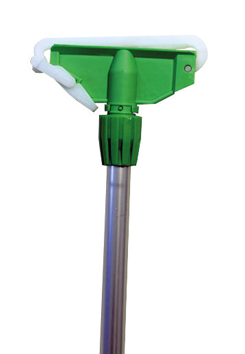 Kentucky Mop 135cm Handle Aluminium Metal Clip Green