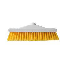 30cm Hygiene Broom Head Soft Bristle Yellow