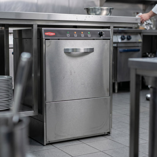 Contender Undercounter Dishwasher (Drain, Rinse & Detergent Pumps, Single Phase) – High-Performance Dishwashing