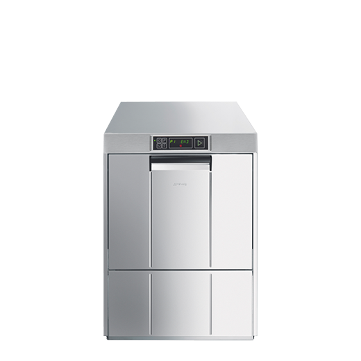 Smeg Professional Topline Undercounter Dishwasher with Integrated Softener 500mm Basket – SPD515SUK