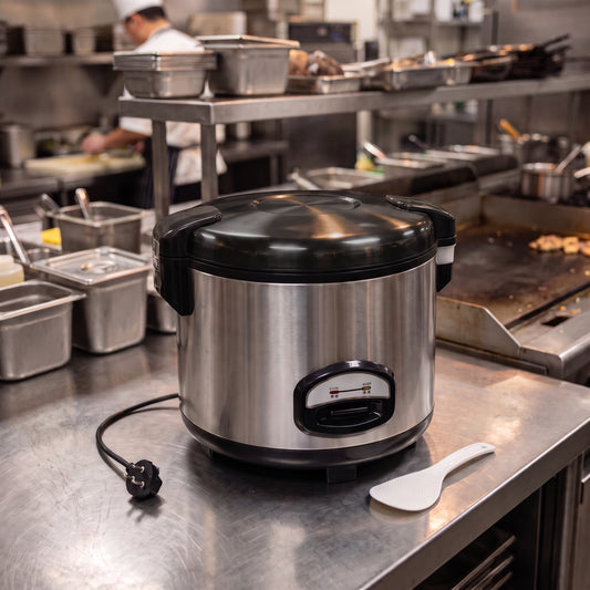 Contender Commercial Electric Rice Cooker, 18L - Consistent Cooking and Consistent results