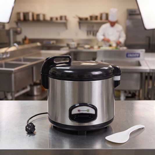 Contender Commercial Electric Rice Cooker, 24L - Perfect for High Volume Cooking