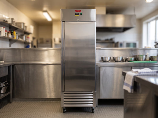 Contender 595L Single Door Fridge/Freezer - Flexible Fridge or Freezer Use
