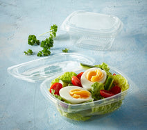 Case of 300 1000ml Oval Fresco Salad Container