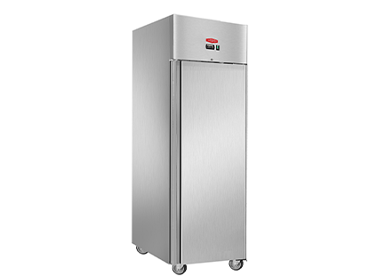 Top-mounted compressor with ventilated cooling system