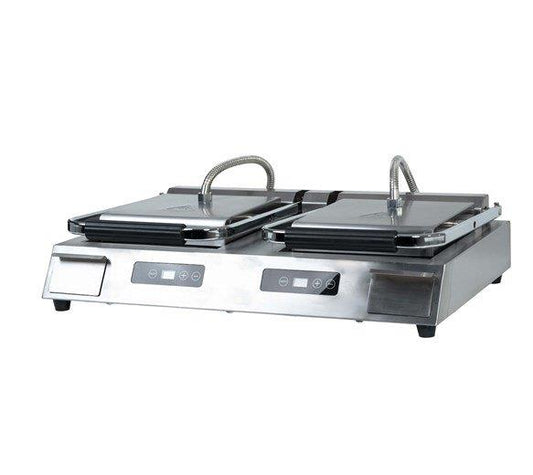 GRADED 2 - Quattro Ceramic Plate Double Contact Grill  Flat Top - Flat Bottom Plate