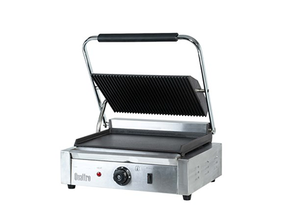 Ribbed Top & Flat Bottom for Versatile Cooking