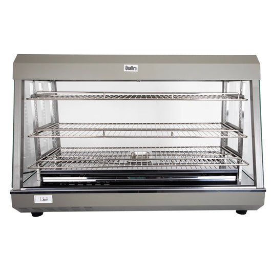 Deli 2 Quattro Heated Display 3 Shelf 900mm Wide - Includes Humidity Tray