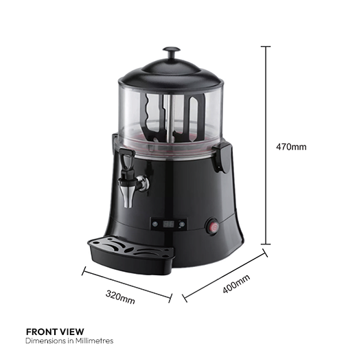 Quattro Hot Chocolate Dispenser 5Ltr