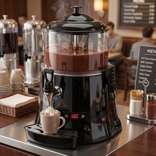 Quattro Hot Chocolate Dispenser, 5L – Rich Smooth Drinks Ready to Serve