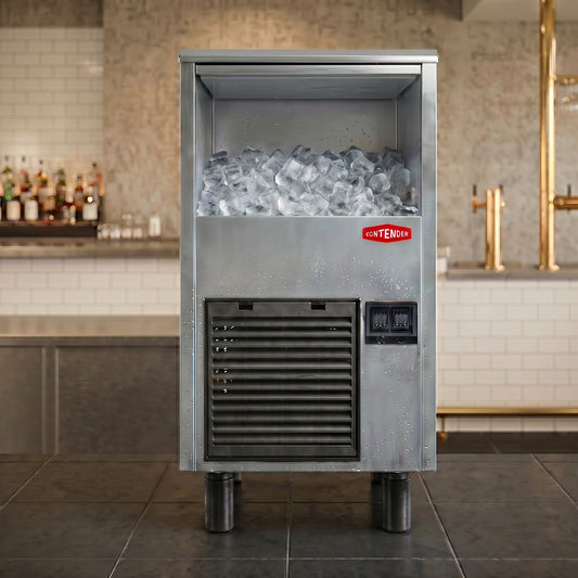 Contender 47kg Commercial Ice Machine – Mid-Volume High-Output Ice Maker