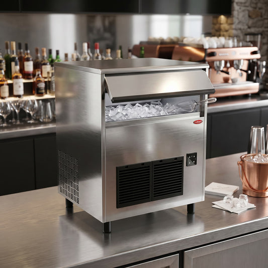 Contender Gourmet & Nugget Ice Machine – Dual 10kg/30kg Output Commercial Ice Maker