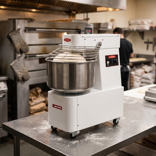 Contender 32L Spiral Dough Mixer (24kg, 13A) – Consistent Medium-Volume Dough Production