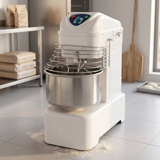 Contender 30L Twin Speed Spiral Dough Mixer (25kg, 13A) – Consistent High-Volume Dough Production