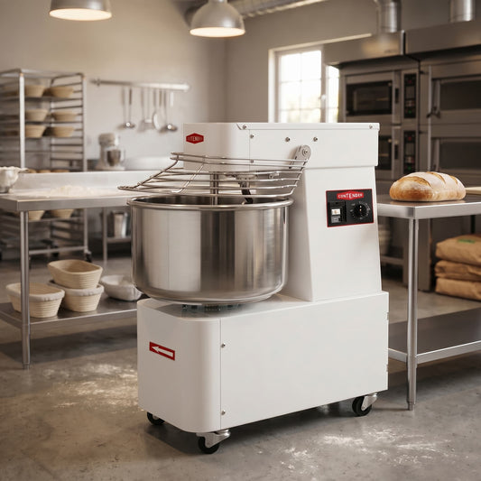 Contender 48L Spiral Dough Mixer (40kg, 3-Phase) – Reliable High-Volume Dough Production