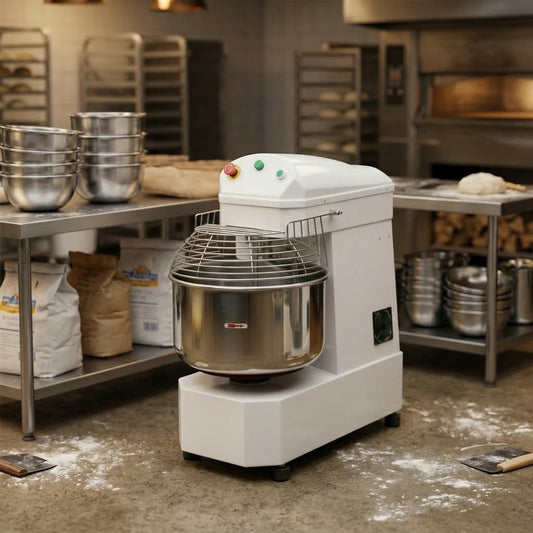 Contender 66L Spiral Dough Mixer (56kg, 13A) – Industrial High-Volume Dough Production