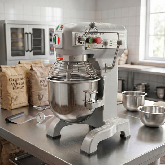 Contender Eco 30L Planetary Mixer – Energy-Efficient Mixing for High-Output Catering Kitchens