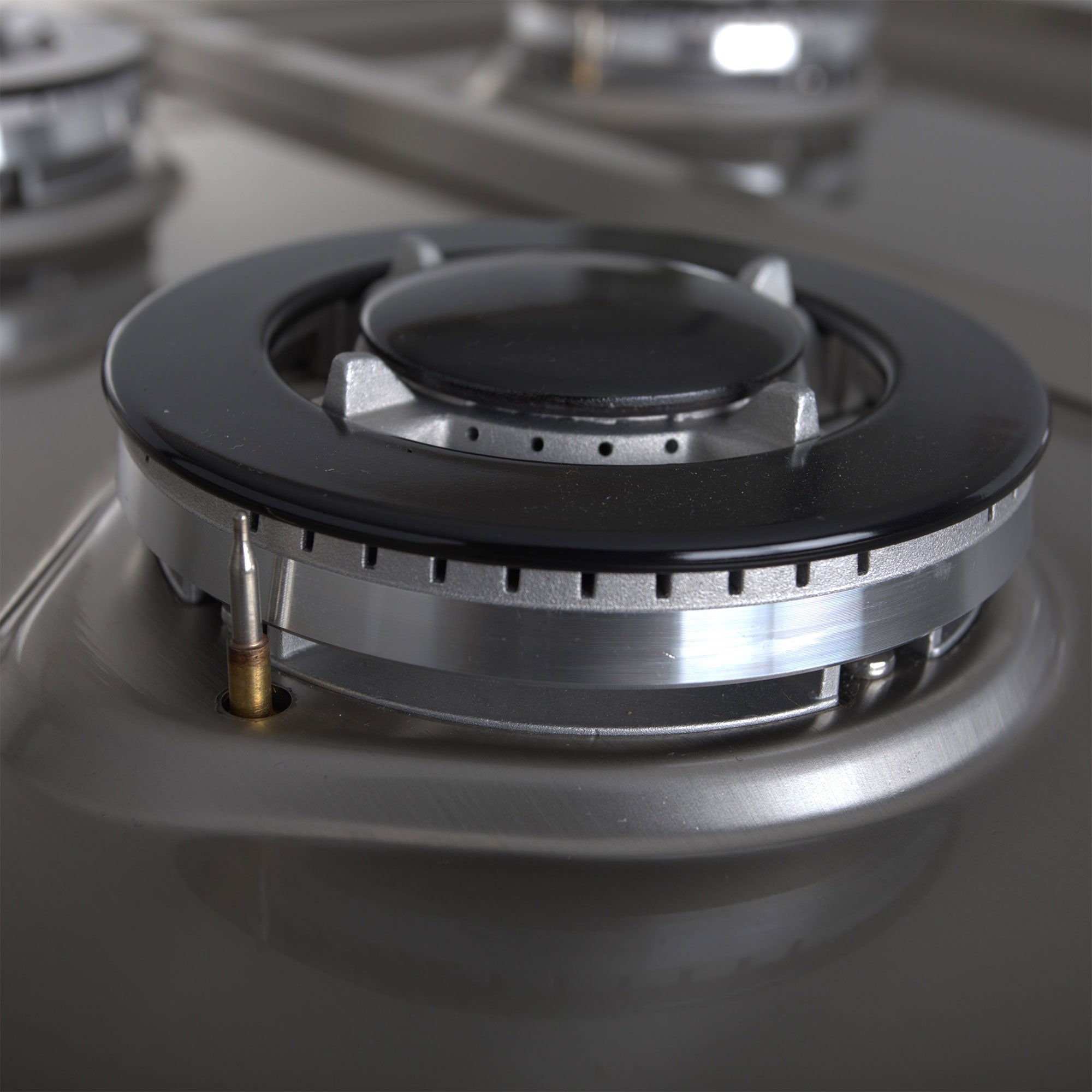 Contender Heavy Duty Commercial 4 Burner Gas Hob Burner - Natural Gas or LPG