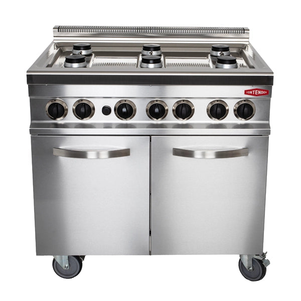 Contender 6 Burner Range Cooker Gas/LPG