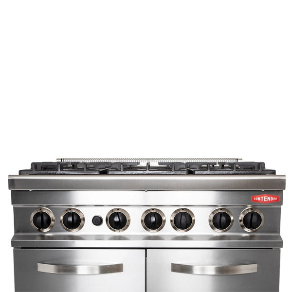 Contender 6 Burner Range Cooker Gas/LPG
