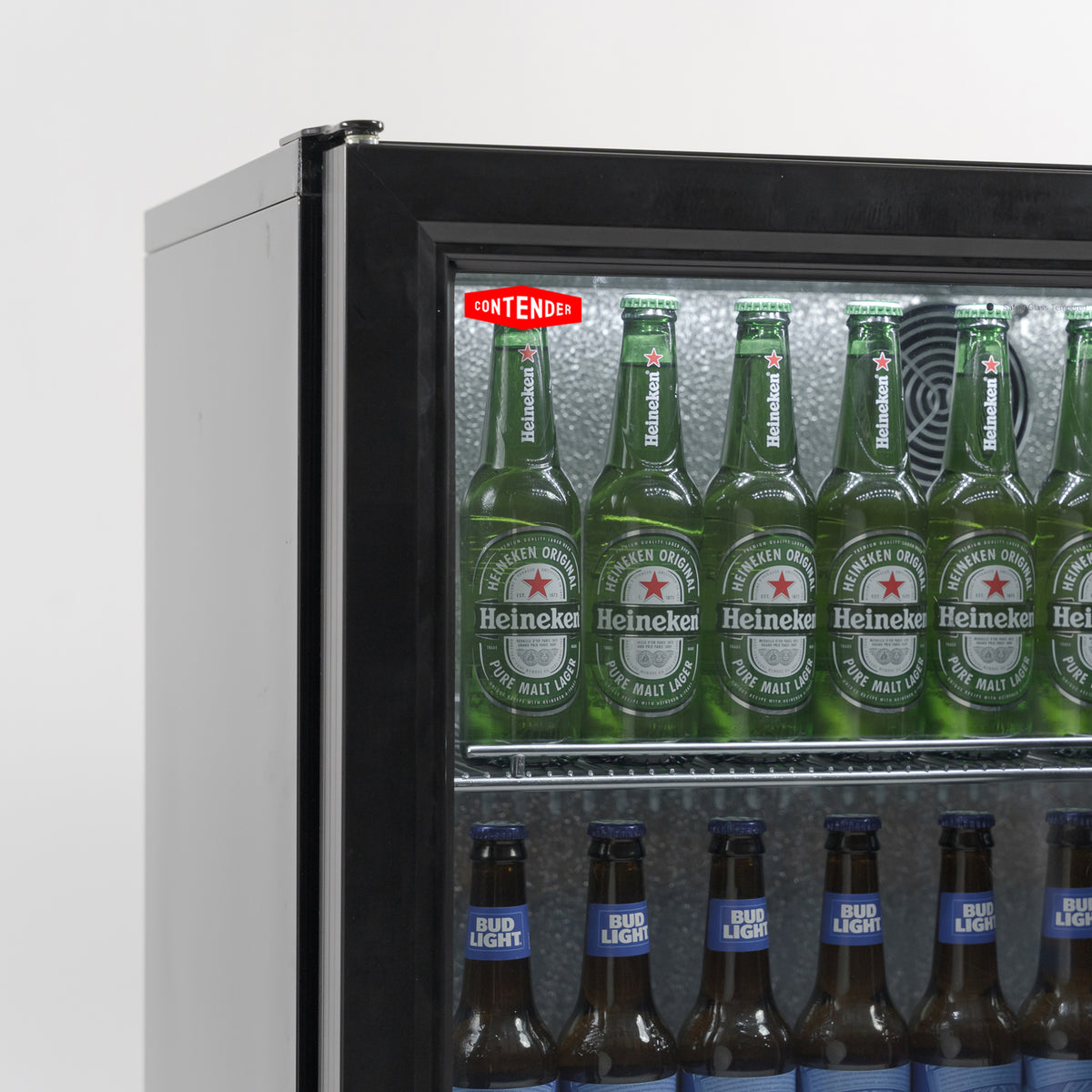 Premium Contender 216L Commercial Double Door Drinks Fridge Hinged D