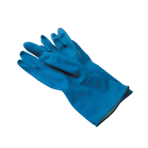 Pro-Guard Rubber Gloves Large Blue - 1 Pair