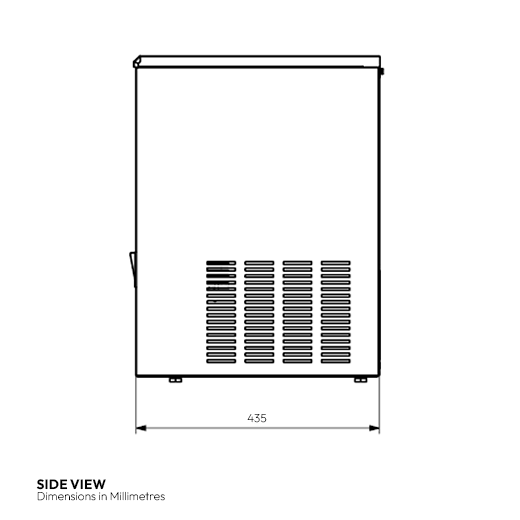 Contender Commercial Ice Machine - 22kg Output
