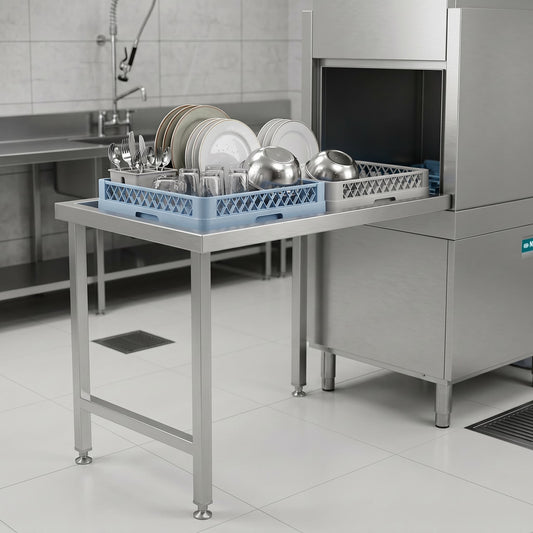 1200mm Feed Table for Hood Dishwashers