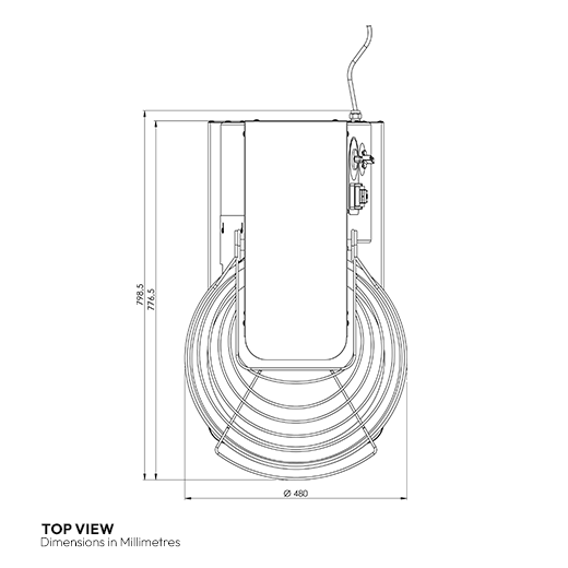 Contender Spiral Dough Mixer - 48 Litre - 40kg