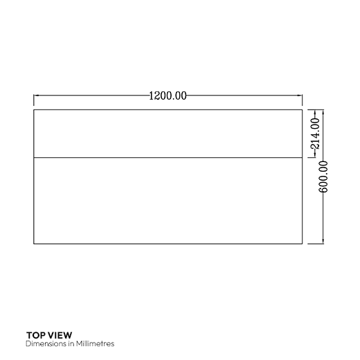 Quattro 1200mm Wide Stainless Steel Chef's Food Prep Table with GN Pan Holder