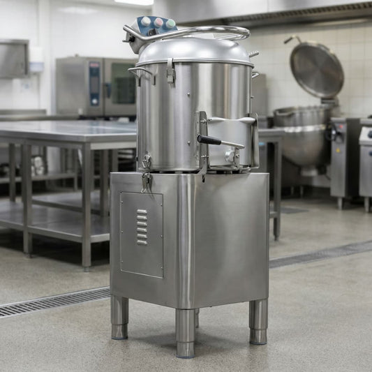 Contender 20L Potato Rumbler & Peeler – Up to 225kg/hr High-Volume Output