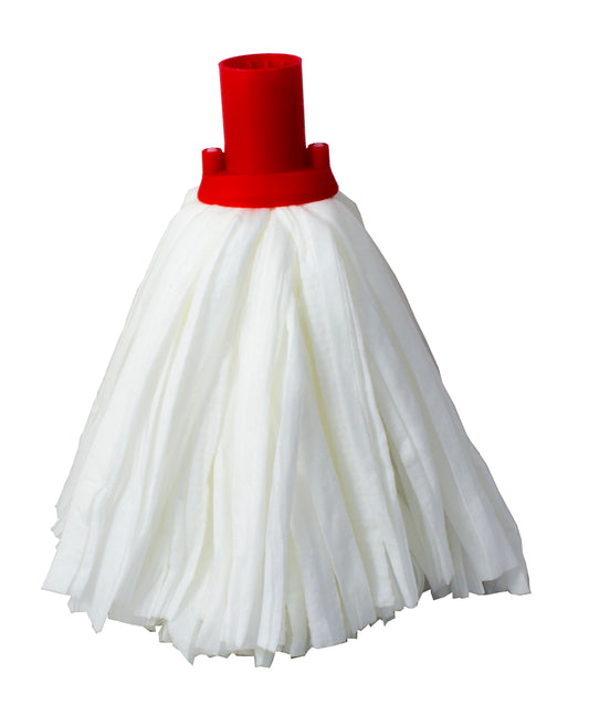 Big White Socket Mop Head Red