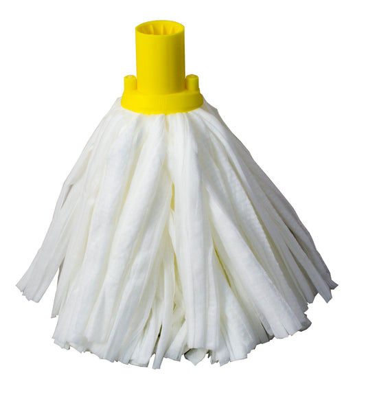 Big White Socket Mop Head Yellow
