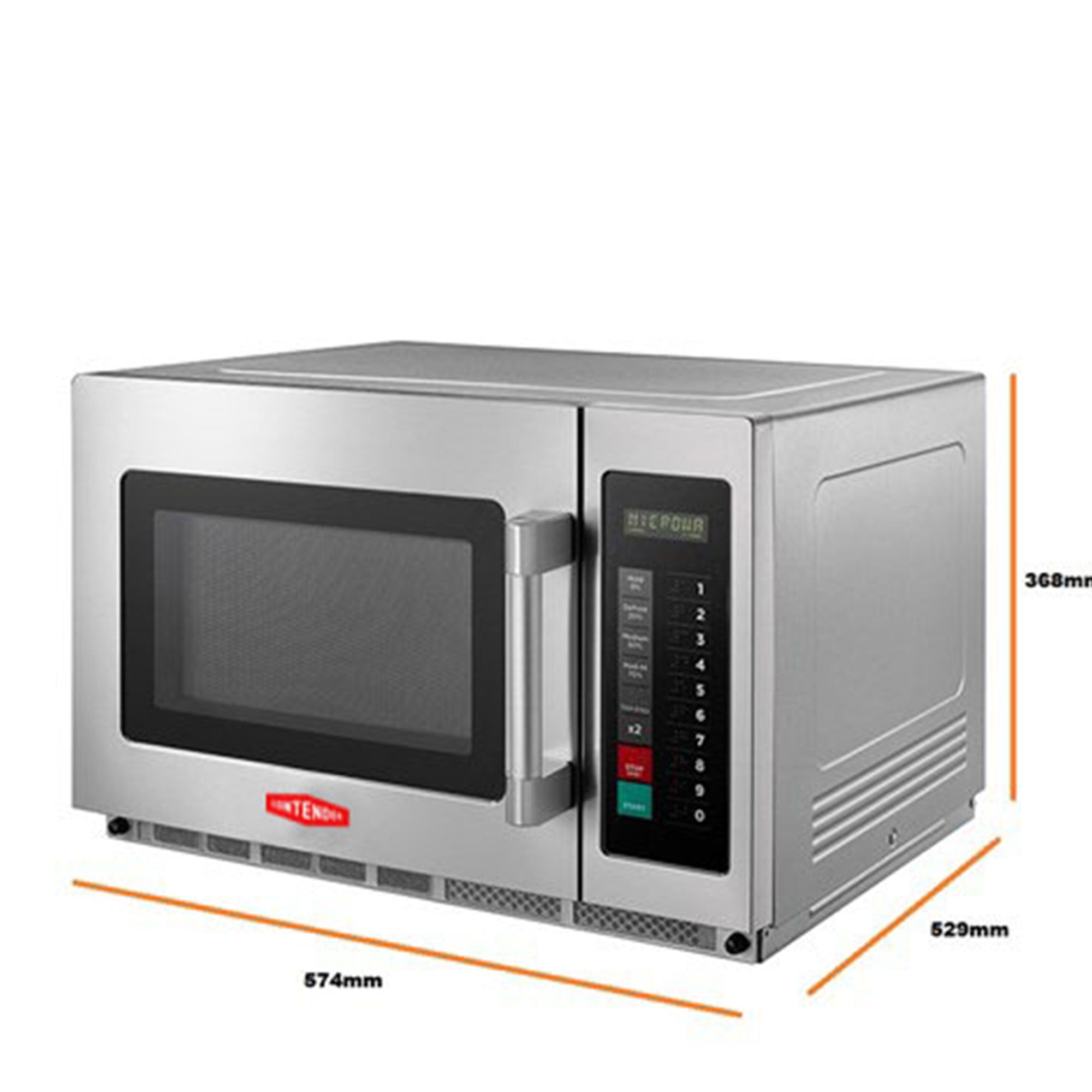 Contender Commercial 1800W Microwave Oven