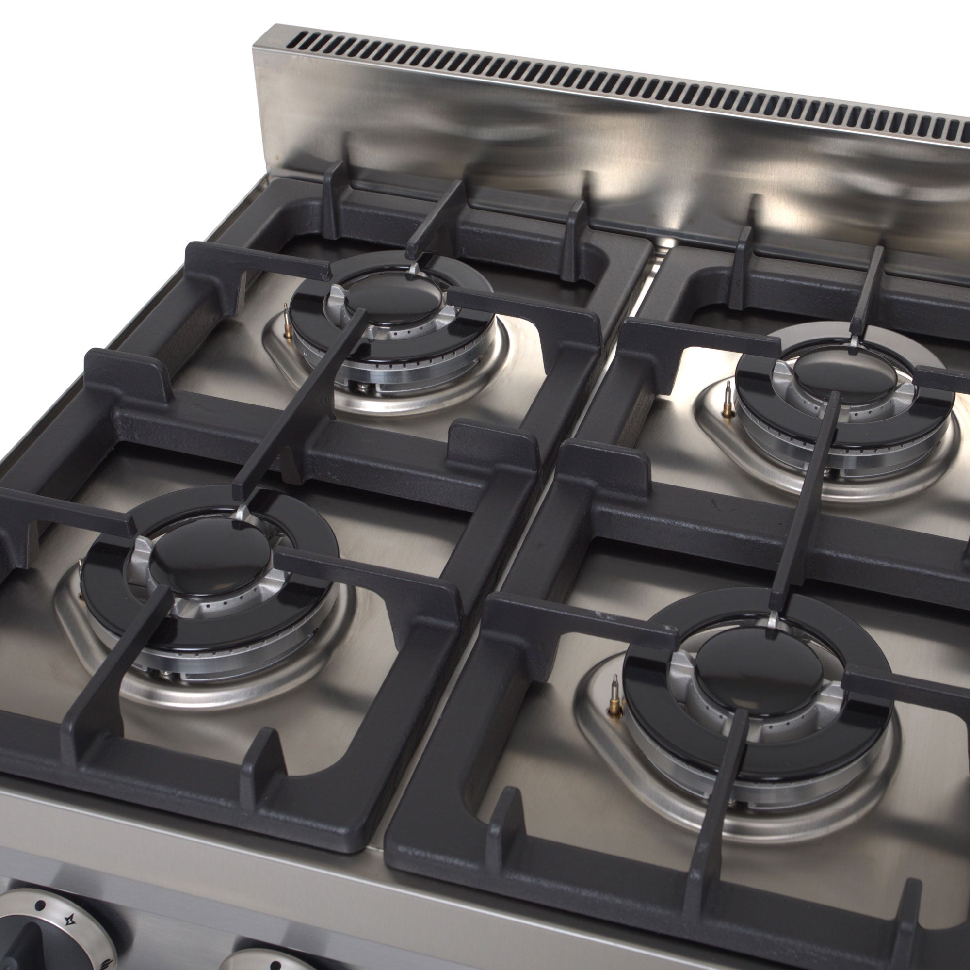 Contender Heavy Duty Commercial 4 Burner Gas Hob Burner - Natural Gas or LPG