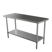 Quattro 1200mm Wide Stainless Steel Centre Table