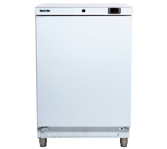 GRADED 2 - Gastroline White Undercounter Catering Fridge 130 Litre Capacity