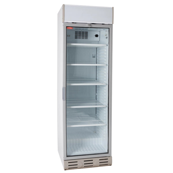 Contender 382L Commercial Glass Door Display Fridge