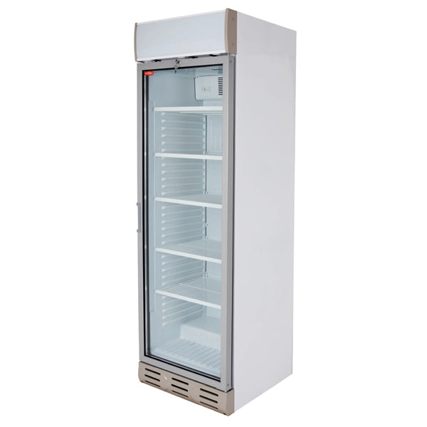 Contender 382L Commercial Glass Door Display Fridge