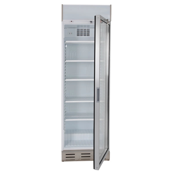 Contender 382L Commercial Glass Door Display Fridge