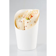 Case of 1000 White Paper Snack Cup