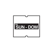 Black (Sunday) Permanent Labels for DM4 Gun - ECatering Essentials