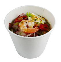 26oz White Paper Soup Containers - ECatering Essentials