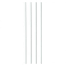 6mm Eco Friendly White Paper Straws - ECatering Essentials