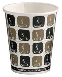 8oz Single Wall Coffee Cups - ECatering Essentials