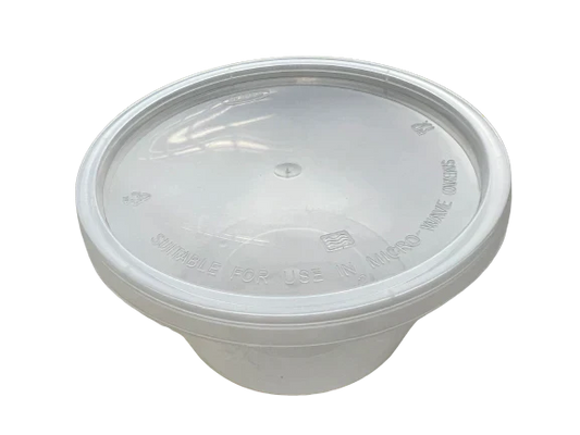 250 12oz PP Deli Pots with Lids