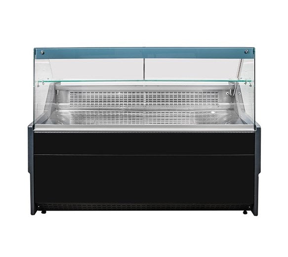 Blizzard 1590mm Black Serve Over Refrigerated Counter